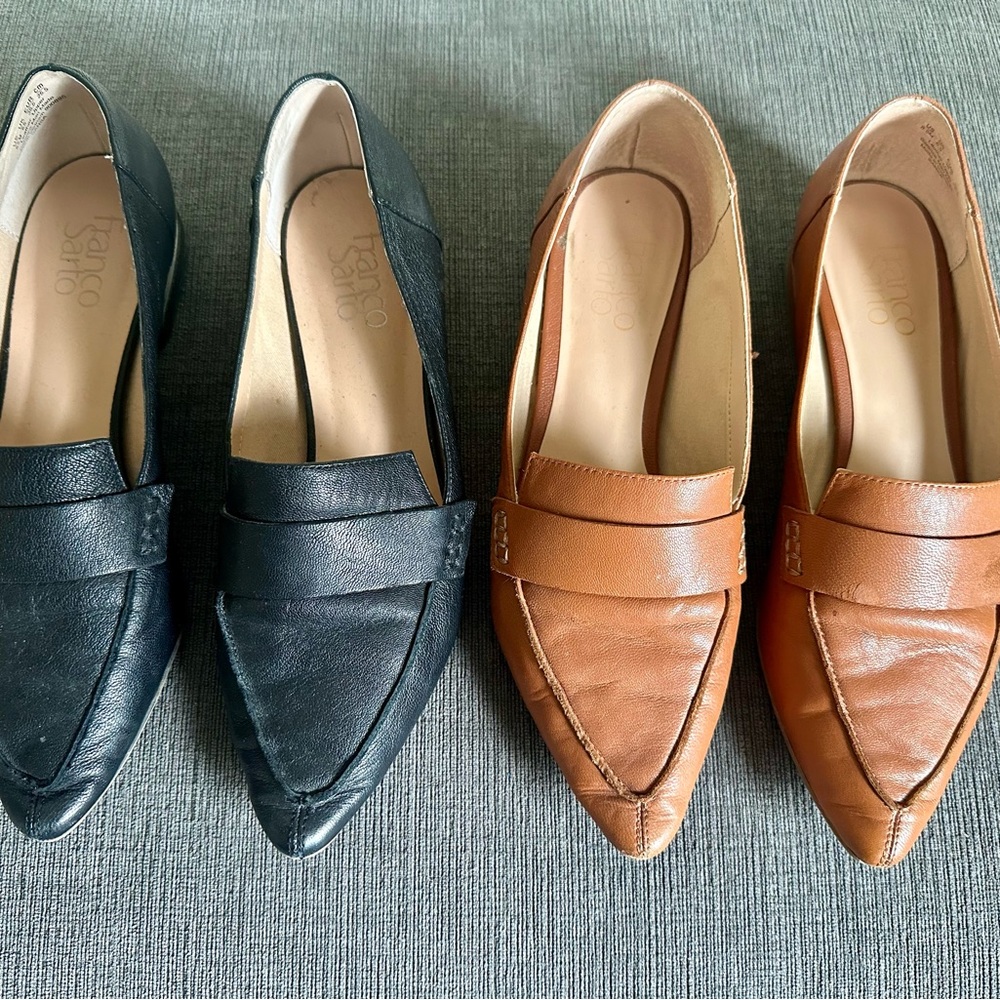 Franco Sarto leather loafer bundle